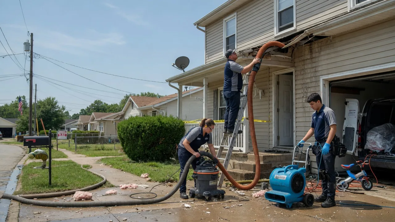 Water Damage Restoration in Parsons, TN near me